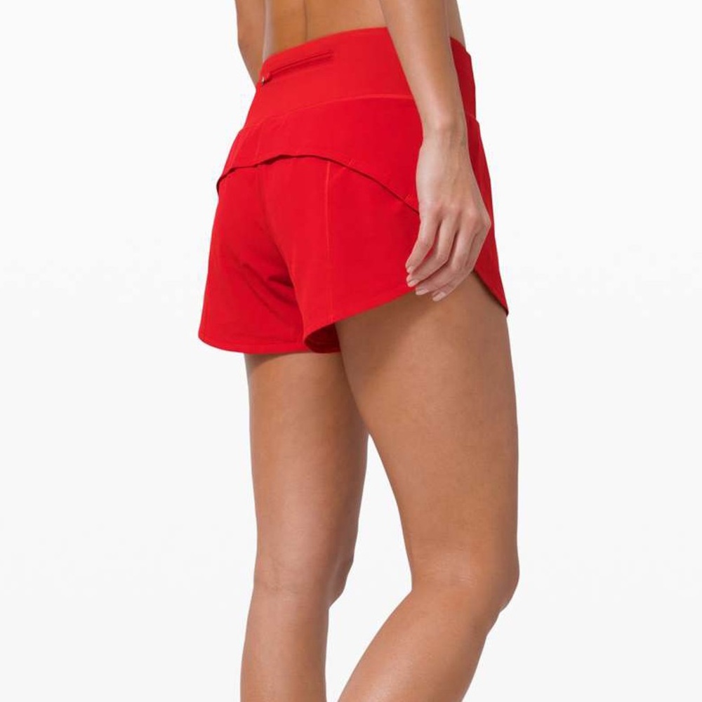 Lulu Shorts canary red (orangy) and red❤️🍑